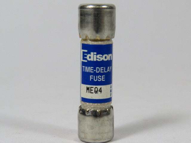 Edison MEQ-4 Time Delay Fuse 4A 500V USED