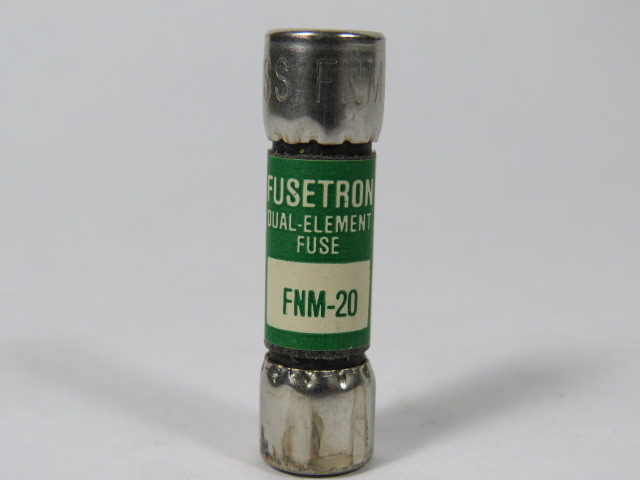 Fusetron FNM-20 Dual Element Fuse 20A 32V USED