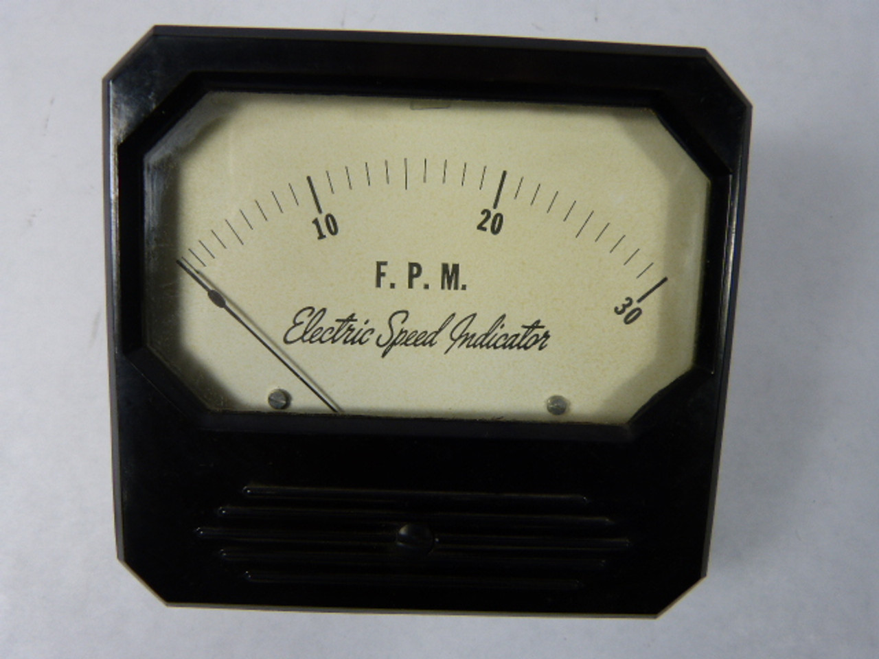 Generic 0-30 Panel Meter Electric Speed Indicator 0-30 FPM USED