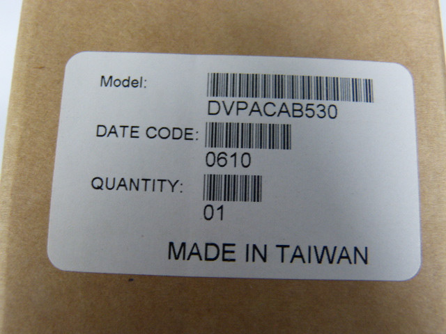 Delta Electronics DVPACAB530 Programming Cable TP04 PC-TP NEW