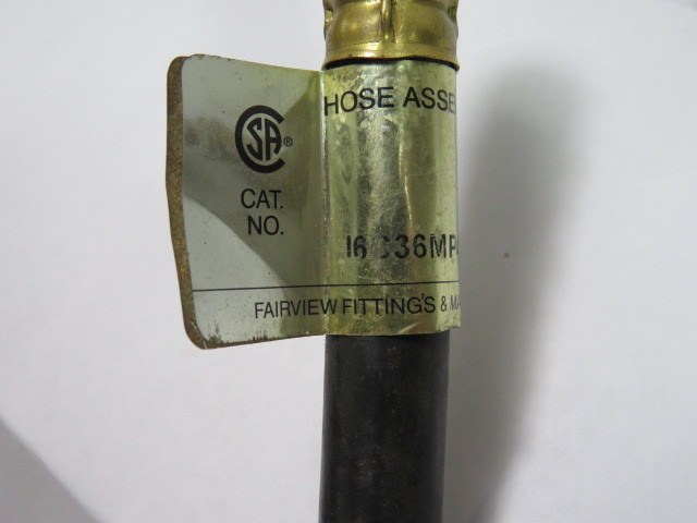 Generic I6C36MP4QCC Flex Hose Assembly 35" 1/4" NPT USED