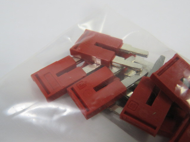 Phoenix Contact FBS-2-6 Plug-In Bridge Lot of 10 RED USED