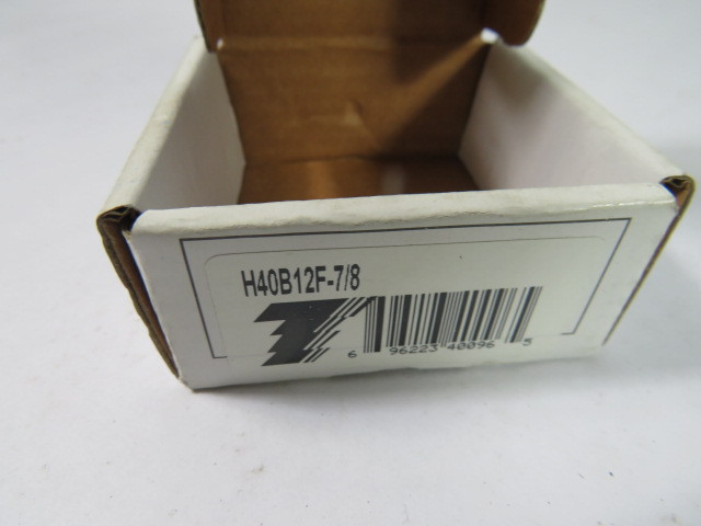 Tsubaki H40B12F-7/8 Sprocket 7/8" Bore 12 Teeth ! NEW !