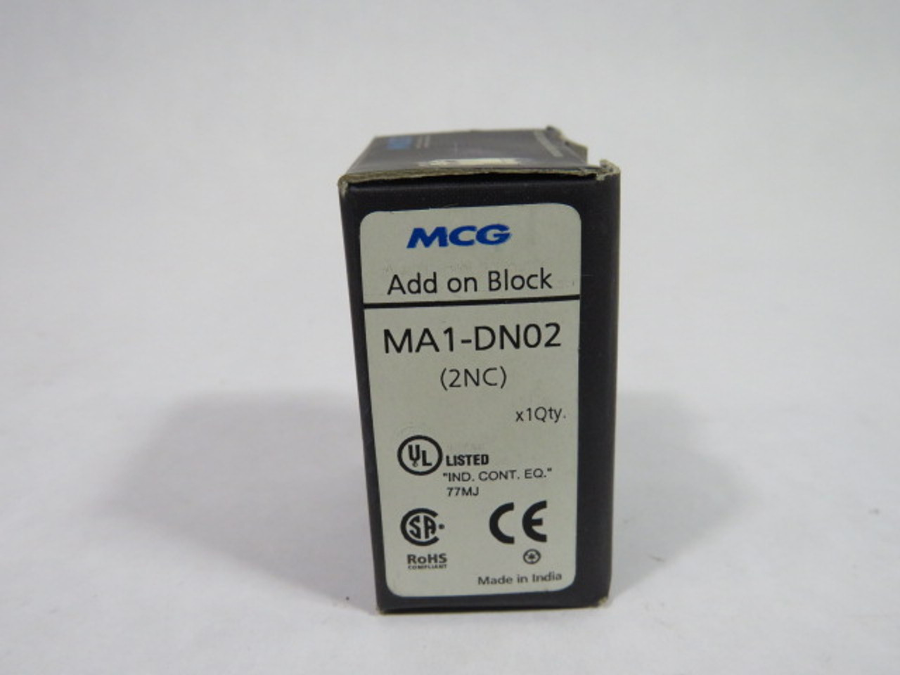 MCG MA1-DN02 Contact Block 2NC 690V NEW
