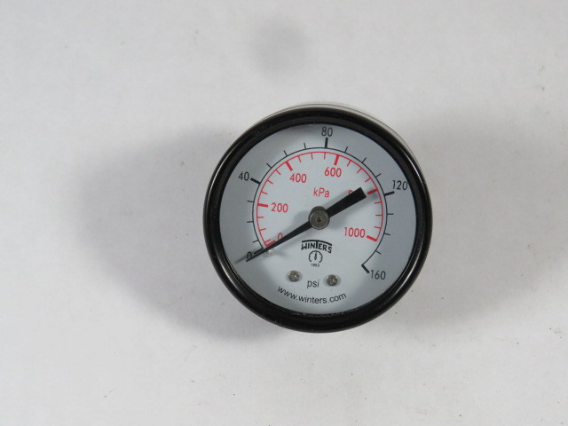 Winters E1408 Pressure Gauge 0-160PSI 2" Diameter 1/8" NPT ! NOP !