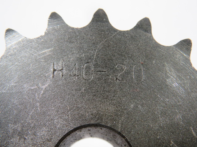Browning H4020-3/4 Sprocket 3/4" Bore 20 Teeth 40Ch 0.5" P USED