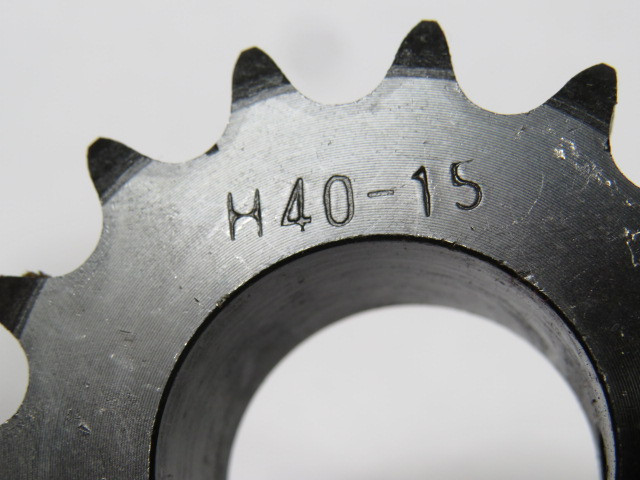 Browning H4015X1-1/4 Sprocket 1-1/4" Bore 15 Teeth 40Ch 0.5" P USED