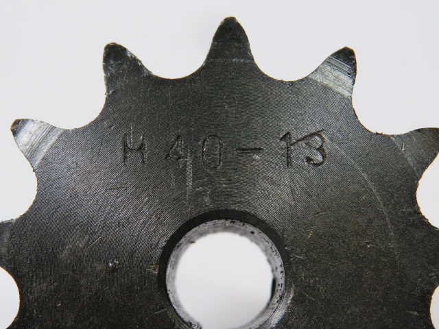 Browning H4013-1/2 Sprocket 1/2" Bore 13 Teeth 40Ch 0.5" P USED