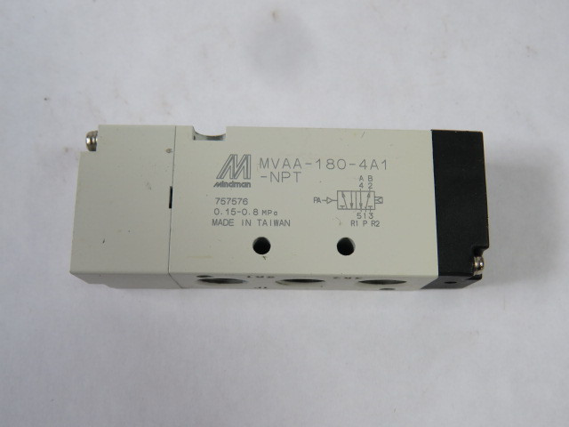 Mindman MVAA-180-4A1-NPT Directional Control Valve 1/8" NPT 4-Way 5 Port ! NOP !