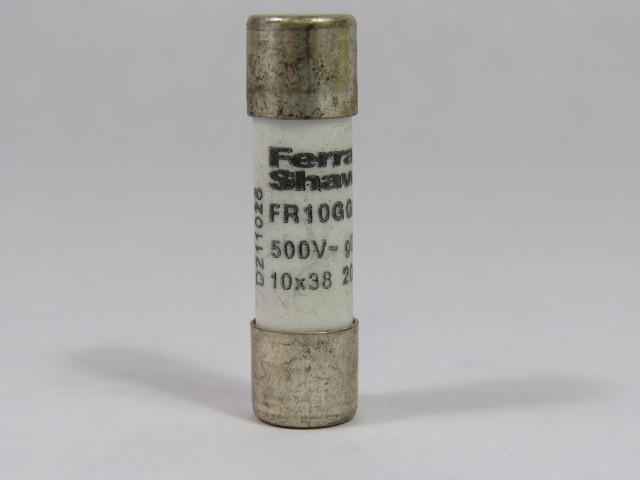 Ferraz Shawmut FR10GG50V20 Fuse 20A 500V USED