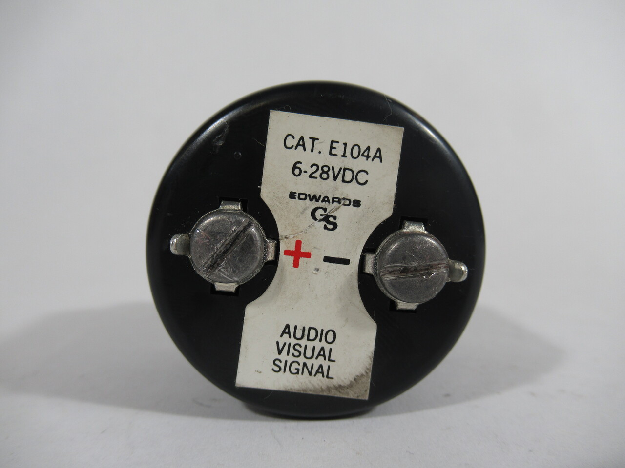 Edwards E104A Buzzer 6-28VDC MISSING RING USED