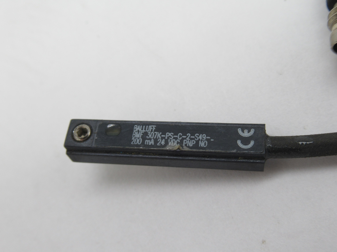 Balluff BMF-307K-PS-C-2-S49-00.2 Magnetic Reed Switch 24VDC 200mA 0.2m L USED