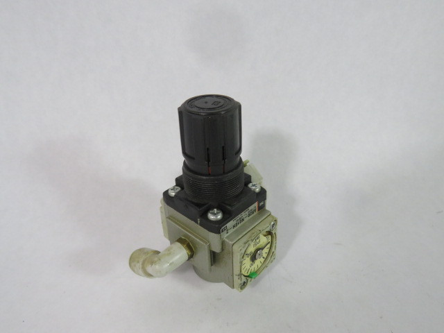 SMC AR20-N01EH-Z Air Regulator *Broken Gauge *1/8"NPT 125PSI ! AS IS !