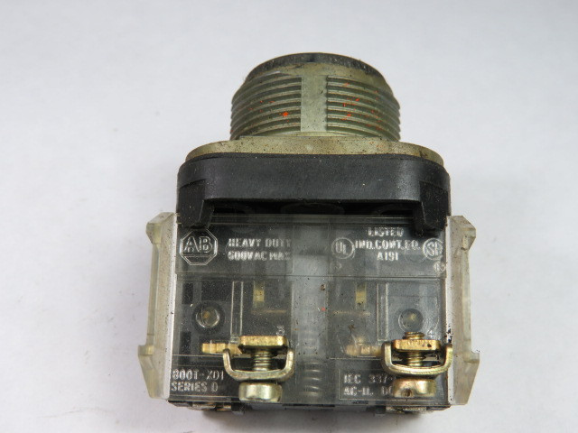 Allen-Bradley 800T-A2D1 Series T Push Button Black Flush Head 1NO USED