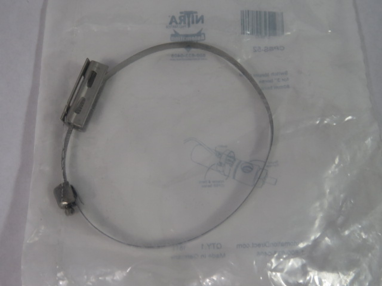 Nitra Pneumatics CPSS-52 Switch Mount Band for 180mm & 3" Bore ! NWB !