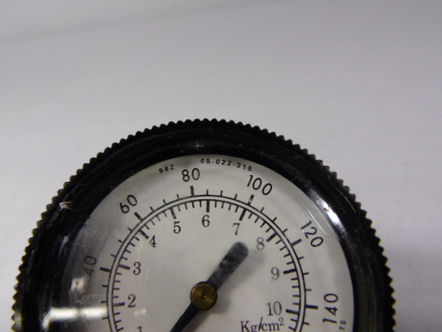 Continental Precision 05-022-315 Pressure Gauge 0-160PSI USED