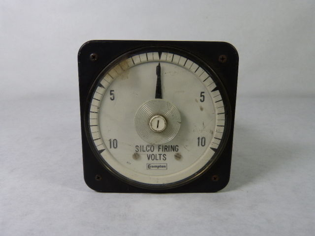 Crompton 10-0-10 Silco Firing Volts Meter USED