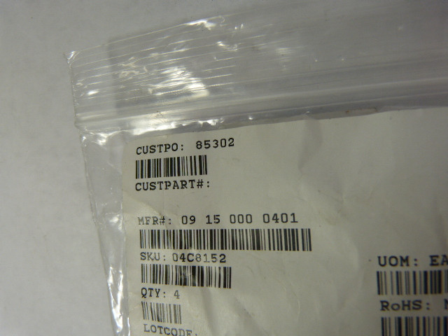 Harting R15-GG 09150000401 Thermoplastic Hood PG13 NOP