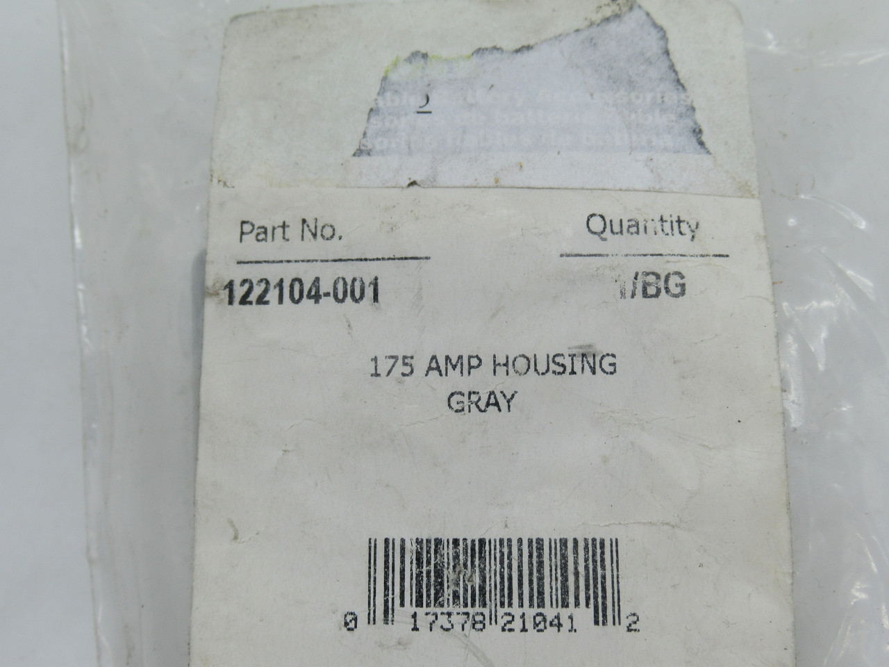 Quick Cable 122104-001 SB Connector 175 Amp Gray Housing DAMAGED BAG NWB