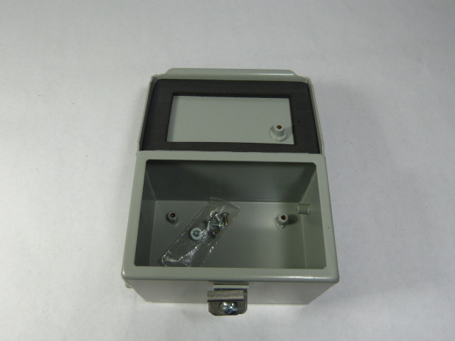 Hammond 1414PHC4 Steel Junction Box Enclosure 6In x 4In x 4In ! NOP !