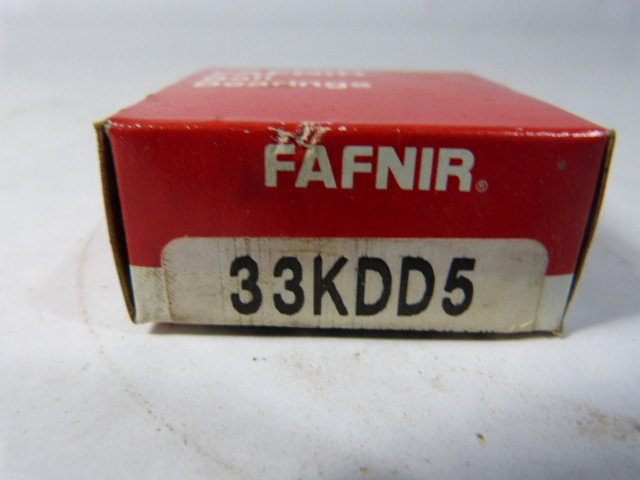 Fafnir 33KDD5 Miniature Deep Groove Ball Bearing 1/2"OD 3/16"ID 5/32"W NEW