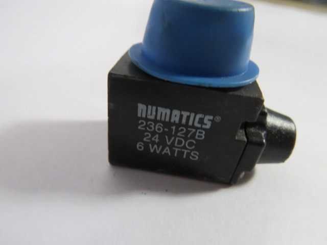 Numatics 236-127B Valve 24VDC 6W USED
