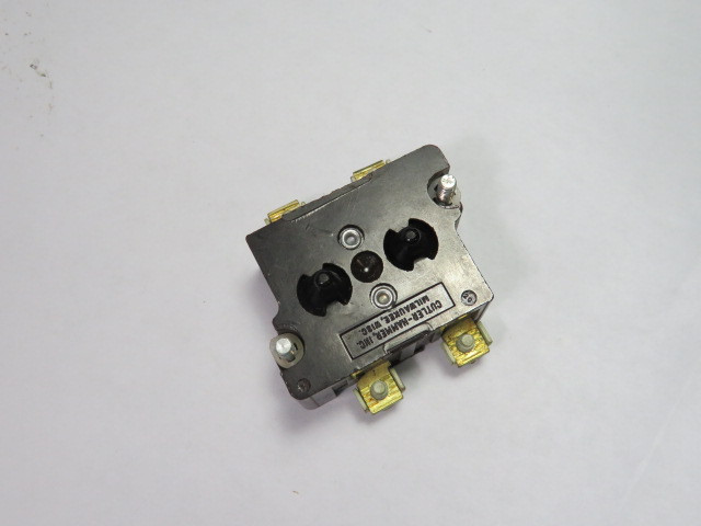 Cutler-Hammer 10250-T7 Contact Block 2 NO W/ Pressure Terminals USED
