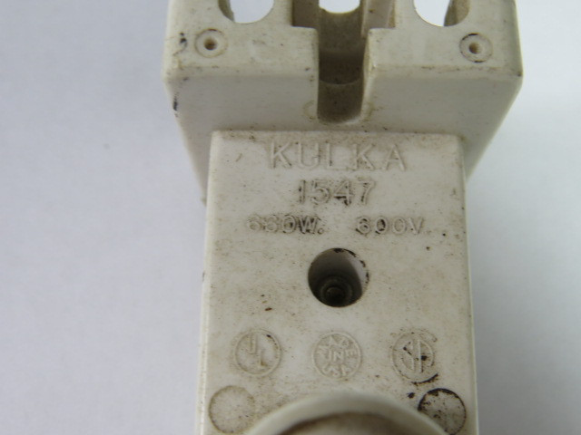 Kulka 1547.1 Spring-Loaded Fluorescent Lampholder 660W 600V USED ...