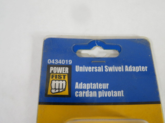 Power Fist 0434019 Universal Swivel Adapter ! NEW !
