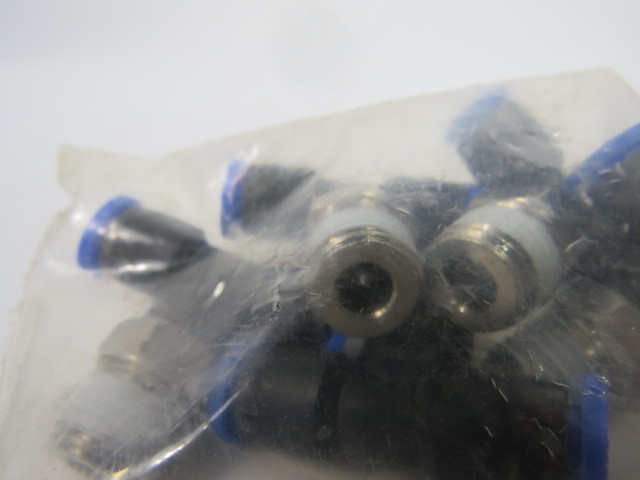 SPC 1/4-N02U-EPNI Male Branch Tee 1/4"OD 1/4"NPT 5-PK ! NOP !