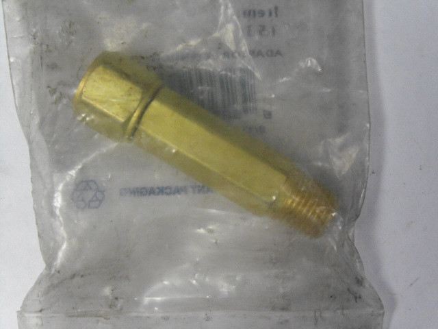 Western Enterprises 153 Brass Hose Adaptor Extension ! NWB !