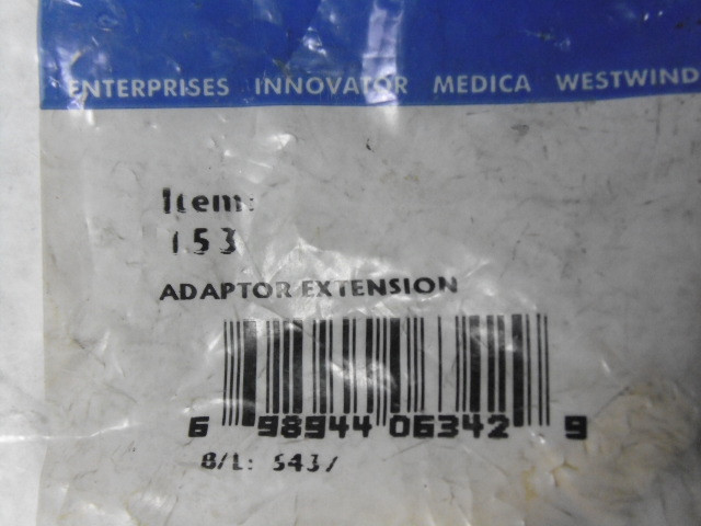Western Enterprises 153 Brass Hose Adaptor Extension ! NWB !