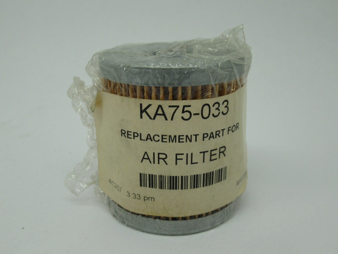 Keltec KA75-033 Air Filter C79/1 2.88 H 2.53OD NWB