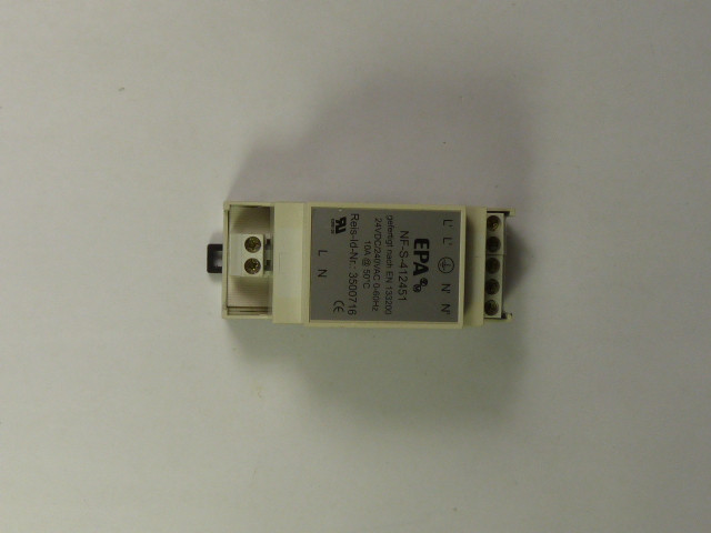 EPA NF-S-412451 Contactor 24 VDC 240Vac 10A USED