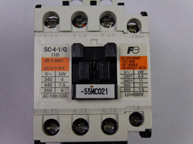 Fuji Electric SC-4-1/G Contactor 24VDC USED