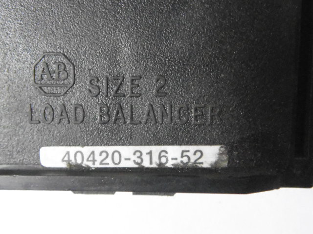 Allen-Bradley 40420-316-52 Load Balancer For Contactor/Starter USED