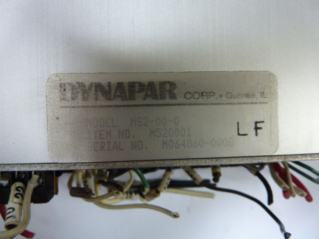 Dynapar MS2-00-0 Speed Controller 117VAC USED