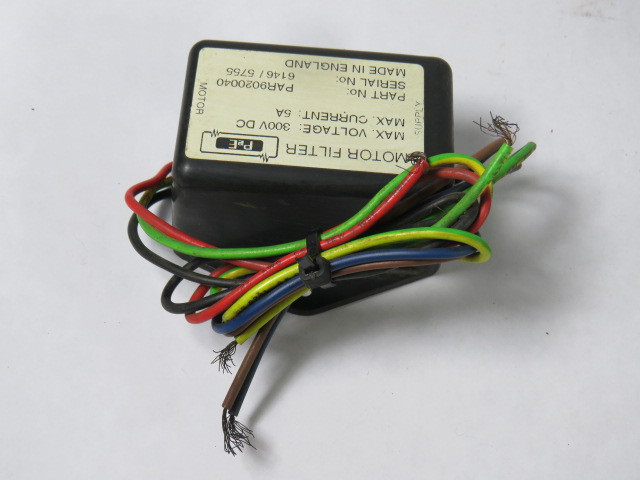 P&E PAR9020040 Motor Filter 5A 300VDC USED