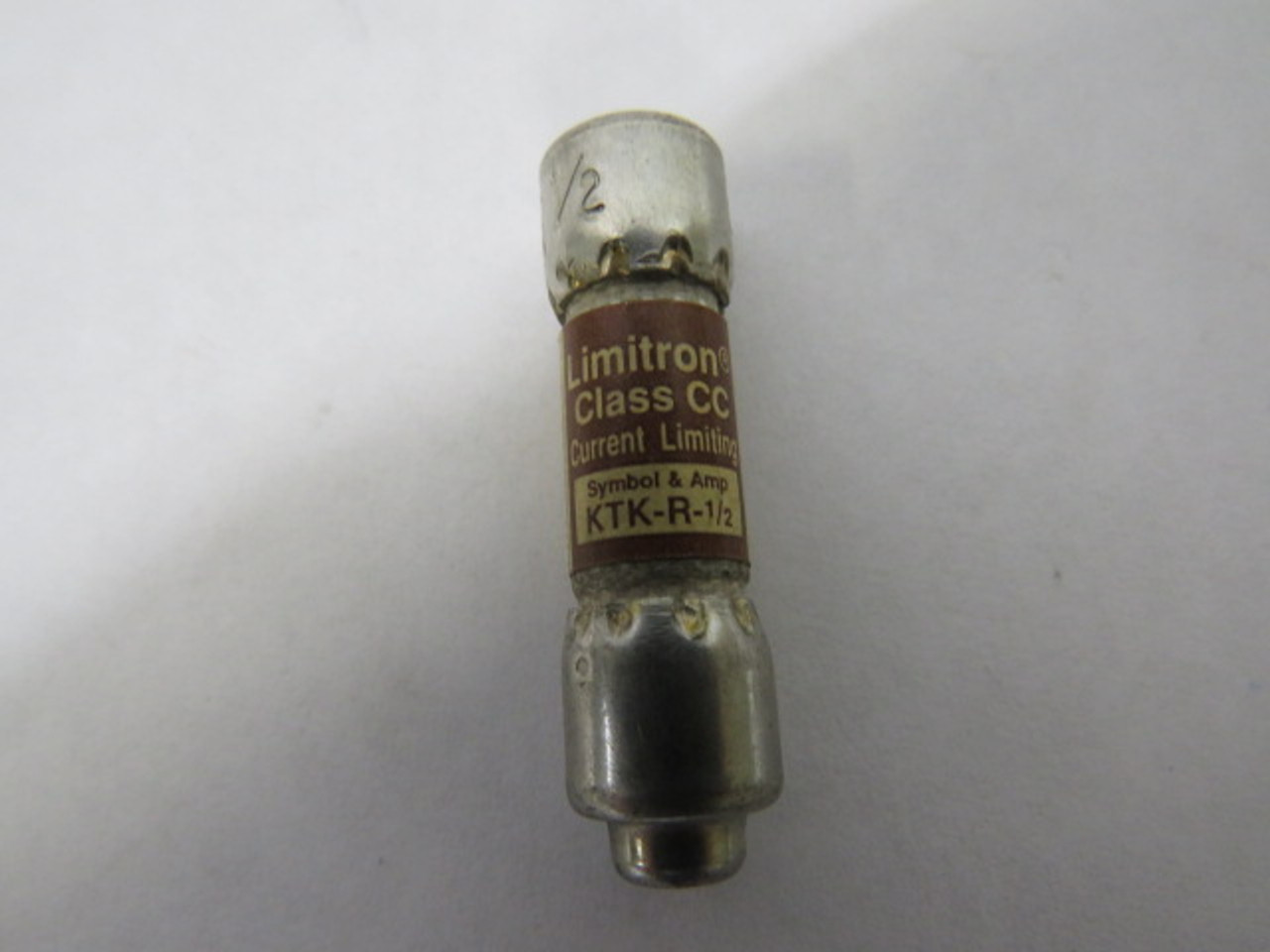 Limitron KTK-R-1/2 Current Limiting Fuse 1/2A 600VAC USED