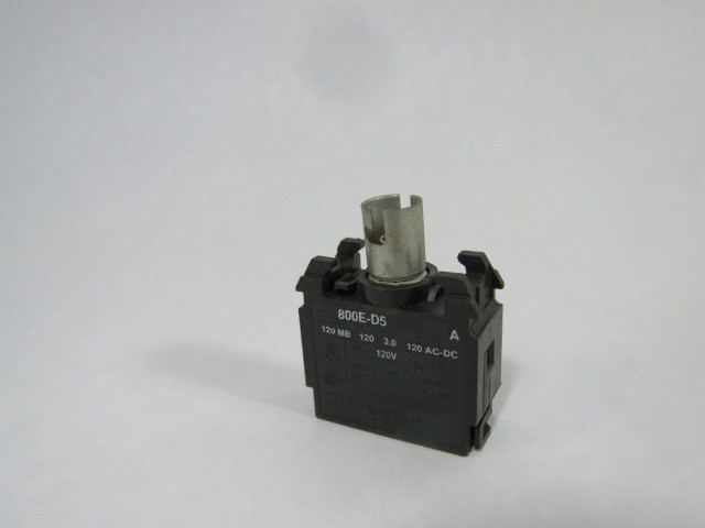 Allen-Bradley 800E-D5 Series A Push Button Lamp Module 120V USED