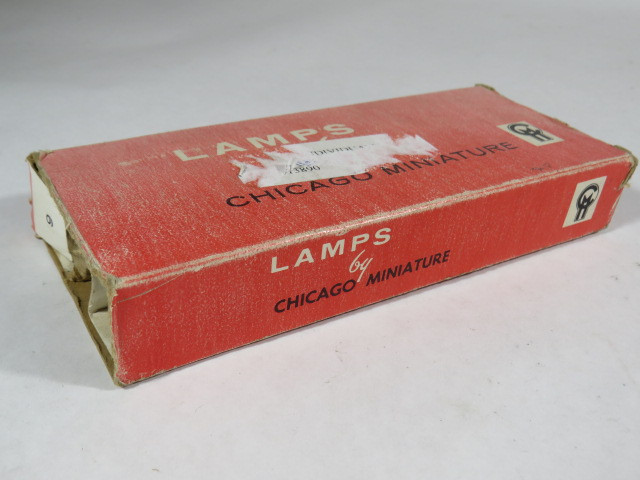 Chicago Miniature 1876 Miniature Bulb 3.5V 2.5A 8.75W Lot of 8 NEW
