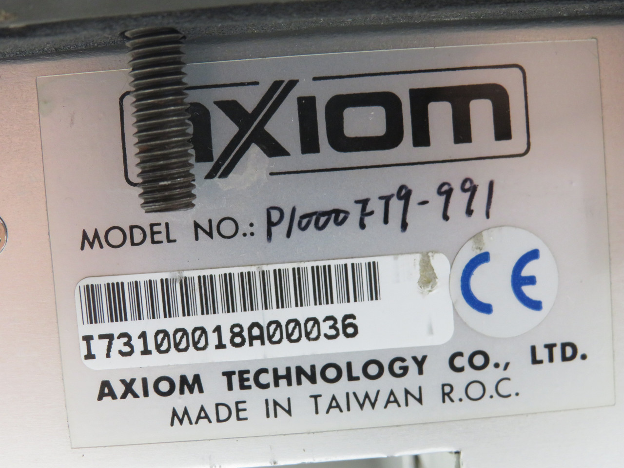 Axiom P1000T-T9-991 Helm Touchscreen Panel NO DISPLAY/FAULTY FAN AS IS