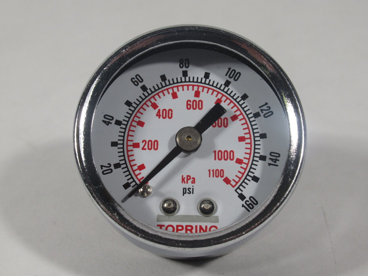 Topring 62.180 Mini Regulator 2-125 psi 1/8" NPT C/W Pressure Gauge NEW