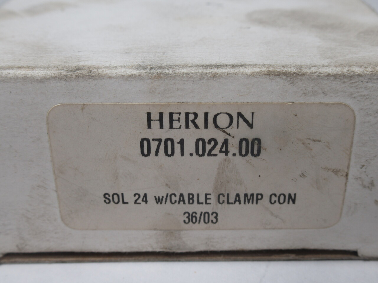 Herion 0701.024.00 Solenoid Coil 24V 16W Norgren 0800 SHELF WEAR NEW