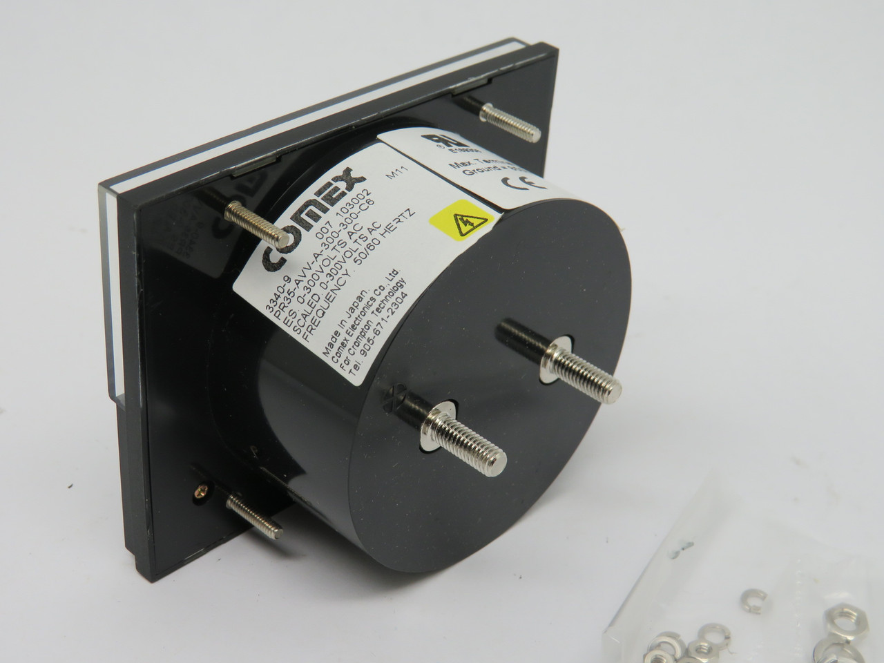 Crompton Comex PR35-AVV-A-300-300-C6 Panel Meter 0-300VAC NEW