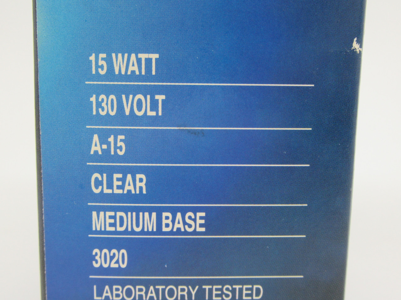 Stanpro 50125 Incandescent Clear Haskellite Bulb 130V 15W A15 ! NEW !