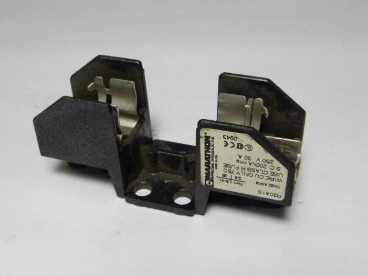 Marathon R30A1S Fuse Holder 30Amp 250V 1Pole  USED