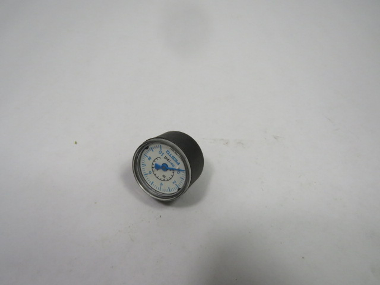 Festo PAGN-26-10-P10 543488 Nanometer Pressure Gauge 0-10BAR 0-140PSI USED