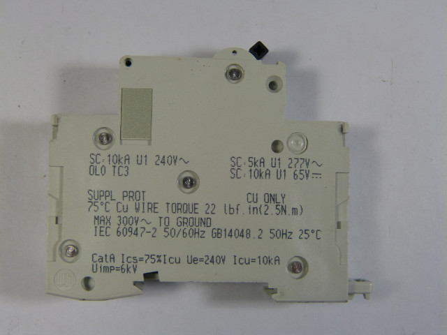 Schneider 24427 Circuit Breaker 3Amp 1P 277 Vac USED