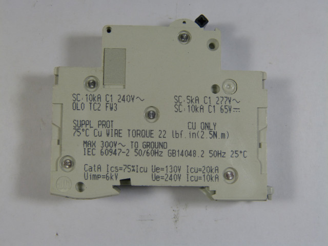 Schneider 24430 Circuit Breaker 20Amp 1P 277Vac USED